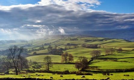 Rolling countryside near Staveley